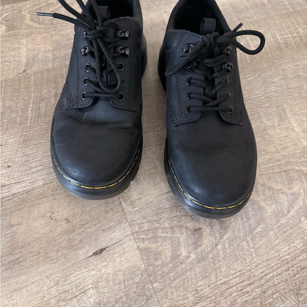 Dr. Martens Black Leather Oxfords